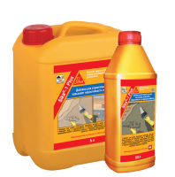 Sika® 1 Plus - Добавка, повышающая водостойкость цементных растворов 900 мл