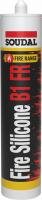 SOUDAL FIRE SILICONE B1 FR Противопожарный силиконовый герметик 310 мл Серый