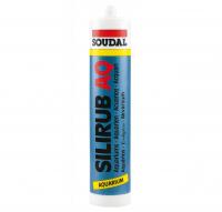 SOUDAL SILIRUB AQ – Клей-герметик для аквариумов 310 мл черный