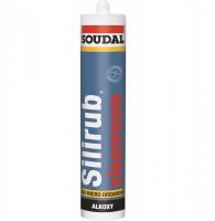 SOUDAL SILIRUB CLEANROOM Силиконовый герметик для чистых помещений 310 мл Белый