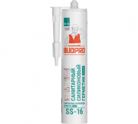 Санитарный Силиконовый Герметик BUDPRO SS-16 белый 240ml