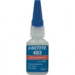 Loctite 403 Моментальное склеивание - хорошая стойкость цвета, слабый запах, средняя вязкость