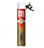FOME PRO Premium FIRE BLOCK Mounting Foam Противопожарная пена