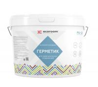 ECOROOM PU 22 - Двухкомпонентный полиуретановый герметик для межпанельных швов 10,5 кг Серый