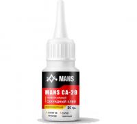 MANS CA-20 Цианоакрилатный секундный клей 50 гр