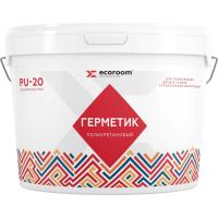 ECOROOM PU 20 - Двухкомпонентный полиуретановый герметик 16 кг Белый