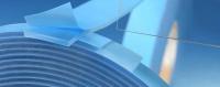 Norbond A7100 0,13 мм Прозрачный 20 мм - Тонкая двусторонняя акриловая прозрачная лента, 100 м
