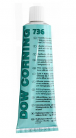 DOWSIL 736 (Dow Corning 736) Термостойкий силиконовый герметик с пищевым допуском 90 мл Красный