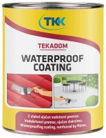 Tekadom Waterproof Coating - герметик-покрытие для кровли 1 л Серый