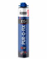 Клей-пена конструкционный профессиональный KUDO PUR‑O‑FIX X15+
