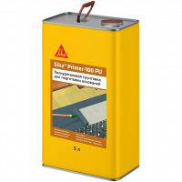 Sika® Primer-100 PU - полиуретановая грунтовка без растворителей 5 кг Синий