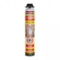 Зимняя пистолетная монтажная пена SOUDAL ОКНА-ДВЕРИ 50 750 мл
