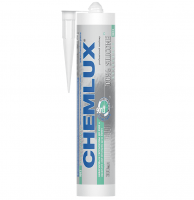 Chemlux 9017 Силиконовый герметик для пластиков 310 мл Белый