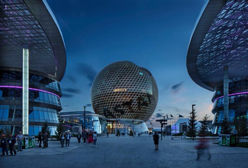 EXPO2017 Строительство "Энергии Будущего"