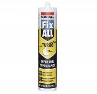 Soudal Fix All Turbo супер быстрый гибридный клей 600 мл Белый