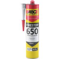 ABC 650 FIRESTOP - огнестойкий акриловый герметик 400 мл Белый