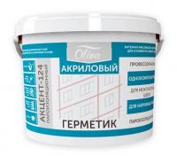 Герметик Акцент 124 для межпанельных швов 15 кг Белый