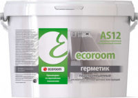 ECOROOM AS 12 – Однокомпонентный паропроницаемый акриловый герметик 310 мл Белый