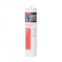 GORFEN® SA 1500 - Огнеупорный герметик для печей и каминов 310 мл Черный