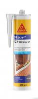 Sikacryl®-122 Window VP - эластичный паропроницаемый акриловый герметик 300 мл Белый
