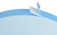Norbond T222 - Двухсторонняя многофункциональная самоклеющаяся лента 1,6 мм Белый 5 мм