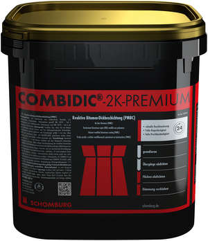 COMBIDIC-2K-PREMIUM Реактивное двухкомпонентное толстослойное битумное покрытие