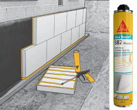 Sika Boom®-582 Foam Fix - Полиуретановая клей-пена для внутреннего и наружного использования 750 мл - 630952