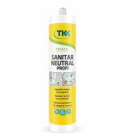 TEKASIL Sanitar Neutral Profi Высококачественный санитарный силиконовый герметик 300 мл Прозрачный