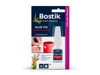 Bostik Glue Fix (Бостик Глю Фикс) – секундный клей 5 гр
