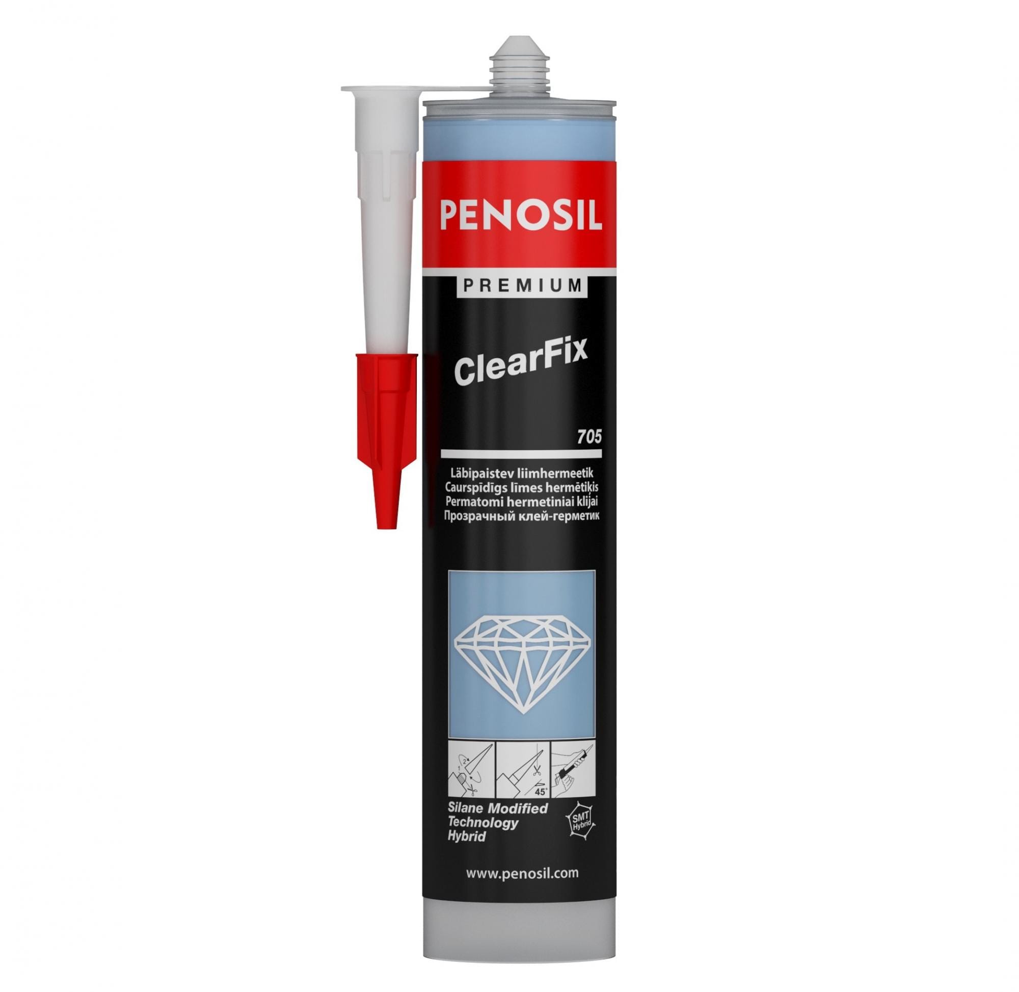 PENOSIL Premium ClearFix 705 Прозрачный клей герметик по доступным ценам
