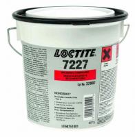 LOCTITE PC 7227 2-компонентное эпоксидное покрытие серого цвета с керамическим наполнителем и карбидом кремния самовыравнивающееся.