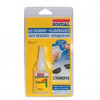 SOUDAL - Секундный клей Cyanofix 84A 20 гр