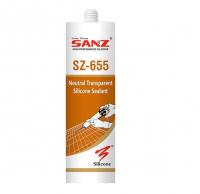 SANZ SZ 655 - Универсальный нейтральный силиконовый герметик 300 мл Прозрачный