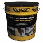 AquaMast Мастика гидроизоляционная битумная холодная - 10 кг