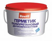Рустил П. Двухкомпонентный полиуретановый герметик - 7 кг белый