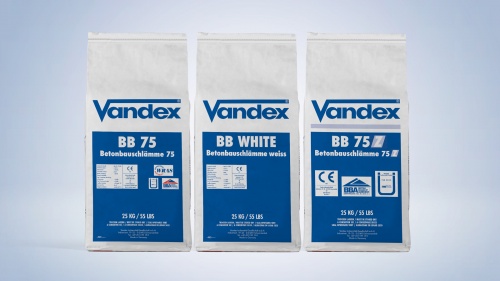 VANDEX BB WHITE Обмазочная гидроизоляция белого цвета