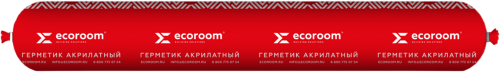 ECOROOM AS 11 – Акриловый герметик для межпанельных швов 310 мл Белый