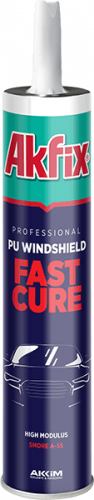 Akfix FAST CURE PU WINDSHIELD ADHESIVE – Полиуретановой клей для транспортного остекления 600 мл