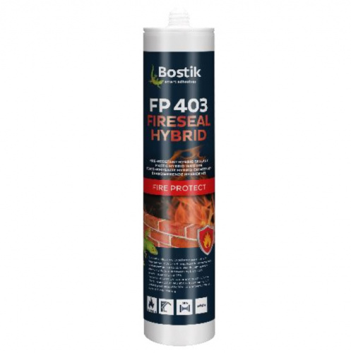 BOSTIK FP 403 FIRESEAL HYBRID – Противопожарный гибридный герметик 290 мл Белый