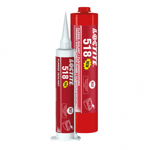 Loctite 518 для обработанных фланцев из прочных металлов - полугибкий 80 мл