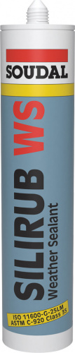 Soudal Silirub WS – Силиконовый герметик для фасадного остекления