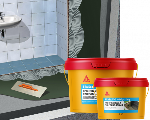 SikaSeal®-210 Migrating - Гидроизоляционный проникающий материал 5 кг - 741068
