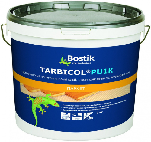 BOSTIK TARBICOL PU 1K – полиуретановый клей для всех видов паркета 21 кг
