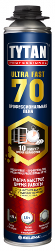 Tytan Professional Ultra Fast 70 пена профессиональная 870 мл