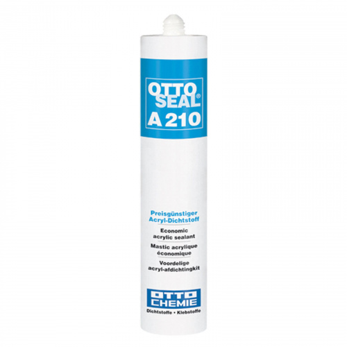 OTTOSEAL A210 Экономичный акриловый герметик 310 мл Прозрачный S27-04-C00