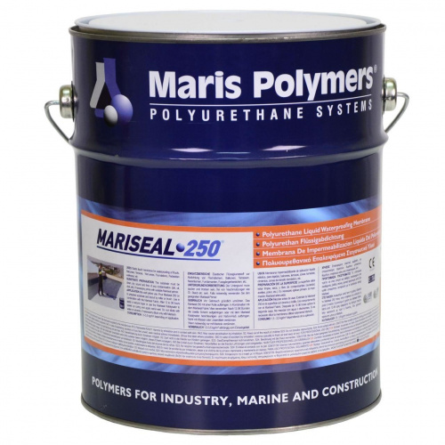 MARISEAL 250 Жидкая полиуретановая гидроизоляционная мембрана 6 кг Серый