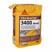 Sika MonoTop®-3400 Abraroc Цементный ремонтный раствор для структурного ремонта бетона с высокой стойкостью водному абразивному износу