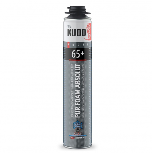 Монтажная пена KUDO PROFF 65+ 1000 мл