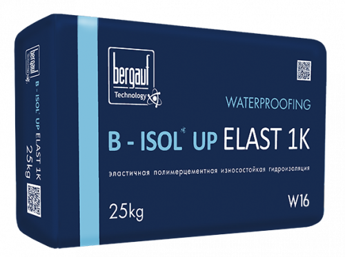 B-ISOL UP ELAST 1K Эластичная полимерцементная однокомпонентная гидроизоляция