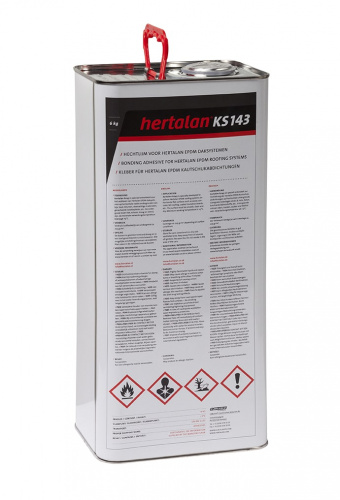 HERTALAN KS143 монтажный клей для ЭПДМ мембран 6 кг